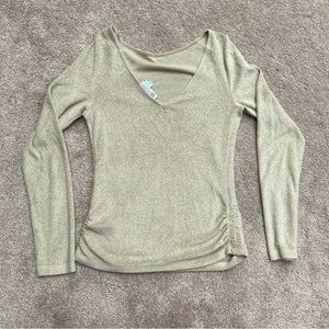 Anthropologie Light Green Shirt